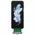 Capa de Silicone com Alça EF-GF721TBEGWW para Samsung Galaxy Z Flip4 5G - Preto