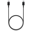 Cabo Samsung USB-C / USB-C EP-DA705BBEGWW - 1m - Preto