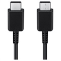 Cabo Samsung USB-C / USB-C EP-DA705BBEGWW - 1m - Preto