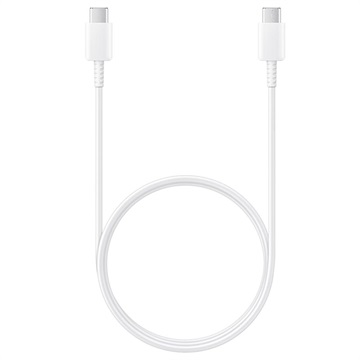 Cabo Samsung USB-C / USB-C EP-DA705BWEGWW - 1m - Branco