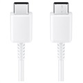 Cabo Samsung USB-C / USB-C EP-DA705BWEGWW - 1m - Branco