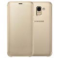 Bolsa tipo Flip para Samsung Galaxy J6 EF-WJ600CFEGWW - Dourado