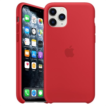 Capa em Silicone Apple para iPhone 11 Pro MWYH2ZM/A - Vermelho