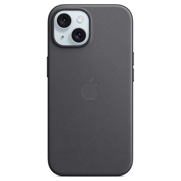Capa em Tecido FineWoven com MagSafe para iPhone 15 Apple MT393ZM/A - Preto