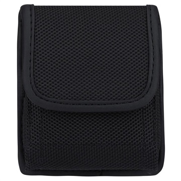 Bolsa Vertical Holster de Pano Oxford para Samsung Galaxy Z Flip3 5G/Flip4 5G - Preto