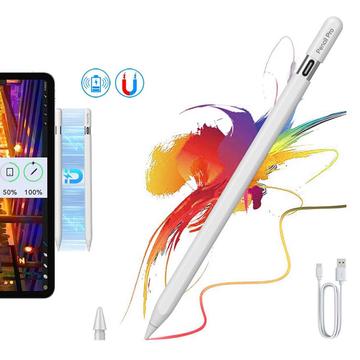 P24 Pro Magnetic-Charge Stylus para iPad - Branco