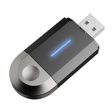 Adaptador 2 em 1 sem fios PL6 para CarPlay e Android Auto - ficha USB-A e USB-C