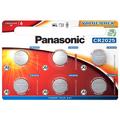 Bateria Panasonic Mini CR2025 3V - 6 unidades