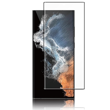 Protector de Ecrã Panzer Premium Curved para Samsung Galaxy S23 Ultra 5G - Preto