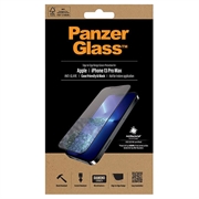 Protetor Ecrã  - 9H -PanzerGlass AntiBacterial para iPhone 13 Pro Max - Anti-Ofuscamento - Case Friendly - Borda Preta