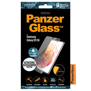 Protetor Ecrã PanzerGlass CF AntiBacterial para Samsung Galaxy S21 5G