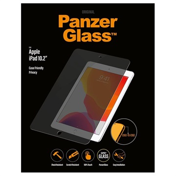Protetor Ecrã para Ipad 10.2 2019/2020/2021 Panzerglass Compatível com Uso de Capas e com Privacidade