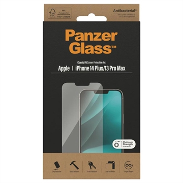 Protetor de Ecrã PanzerGlass AntiBacterial para iPhone 13 Pro Max