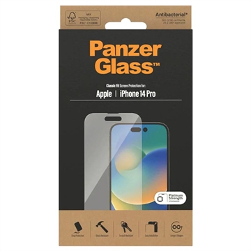 Protetor de Ecrã PanzerGlass AntiBacterial para iPhone 13 Pro Max