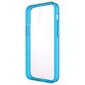 Capa Antibacteriana PanzerGlass ClearCase para iPhone 13 Mini - Azul / Transparente