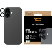 Protetor de lente de câmara iPhone 17/16/16 Plus PanzerGlass Hoops - Preto