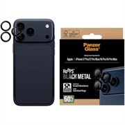 Protetor de lente de câmara iPhone 17 Pro/17 Pro Max/16 Pro/16 Pro Max PanzerGlass Hoops - Preto