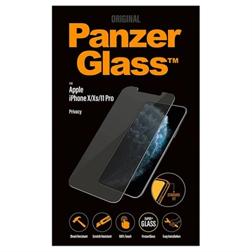 Protetor de Ecrã PanzerGlass Standard Fit Privacy para iPhone 11 Pro/XS