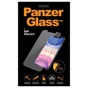 Protetor de Ecrã em Vidro Temperado Panzerglass para iPhone XR / iPhone 11 - Transparente