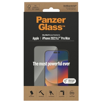 Protetor de Ecrã PanzerGlass AntiBacterial para iPhone 13 Pro Max