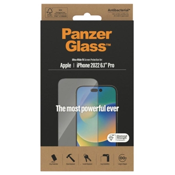 Protetor de Ecrã PanzerGlass AntiBacterial para iPhone 13 Pro Max