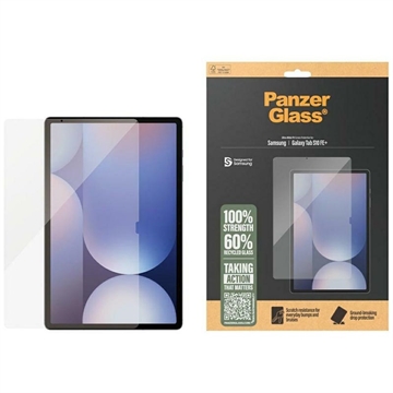 Protetor de Ecrã PanzerGlass Ultra-Wide Fit para Samsung Galaxy Tab S10 FE+ - Transparente