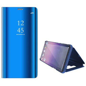Bolsa tipo Flip Luxury Series Mirror View para Samsung Galaxy Note9 - Azul