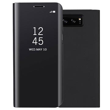 Bolsa tipo Flip Luxury Mirror View para Samsung Galaxy Note 8 - Preto
