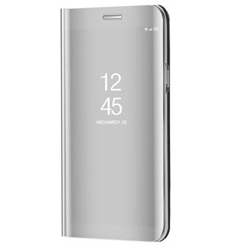 Capa Dobrável Luxury Mirror View para Huawei Mate 10 - Prateado