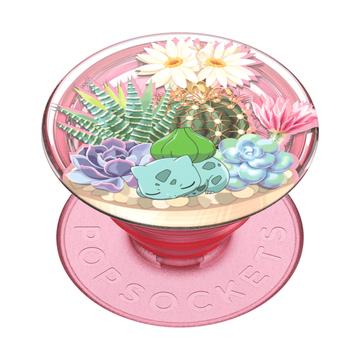 Suporte e Pega Extensível PopSockets Disney - Bulbasaur Terrarium