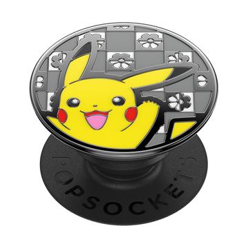 Suporte e Pega Extensível PopSockets Enamel - Hey Pikachu