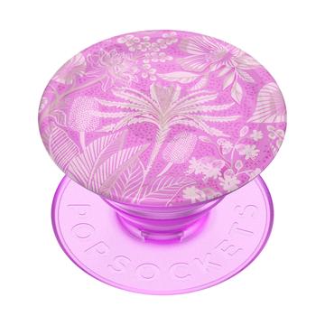 Suporte e Pega Extensível PopSockets PlantCore - Tan Lines Vivid Pink