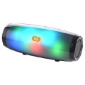 Alto-falante Portátil Bluetooth com Luzes LED - Preto