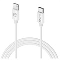 Prio Charge&Sync MFI USB-C / Lightning Cable - 1m - White