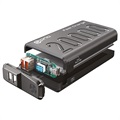 Powerbank Prio Fast Charge - 2xUSB-A, USB-C - 20000mAh - Preto