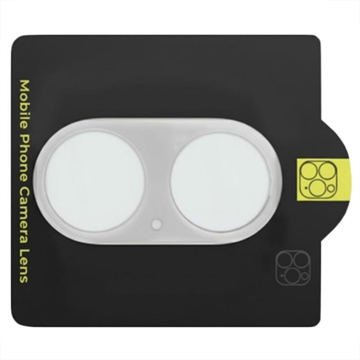 Protetor da lente da câmara em vidro temperado iPhone 17 Prio - 9H - Transparente