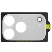 Protetor da lente da câmara em vidro temperado iPhone 17 Pro Max Prio - 9H - Transparente