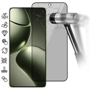 Protetor de Ecrã com Cobertura Total para Privacidade para Xiaomi 14T/14T Pro - Borda Preta