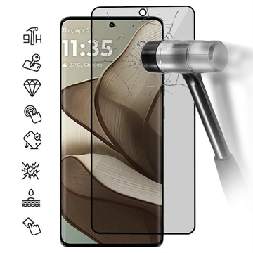 Protetor de Ecrã em Vidro Temperado Privacidade para Motorola Edge 50