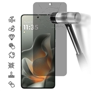 Protetor de ecrã de vidro temperado de Privacidade para Motorola Edge 70 - 9H