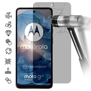 Protetor de Ecrã em Vidro Temperado Privacidade para Motorola Moto G04/G24