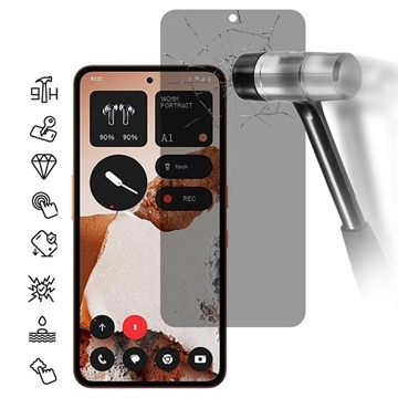Protetor de Ecrã em Vidro Temperado Privacidade para Nothing CMF Phone 2 Pro