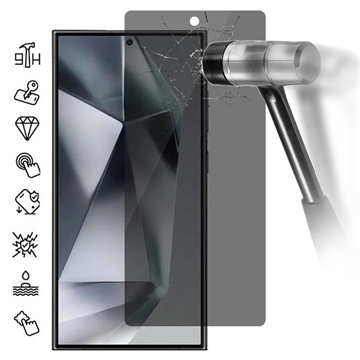 Protetor de Ecrã em Vidro Temperado Privacidade para Samsung Galaxy S25 Ultra