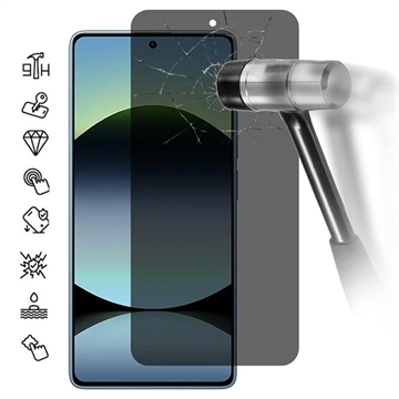 Protetor de Ecrã em Vidro Temperado Privacidade para Xiaomi Redmi Note 14S