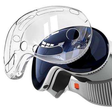 Capa protetora para o auricular Apple Vision Pro MR TPU+PC Capa anti-riscos