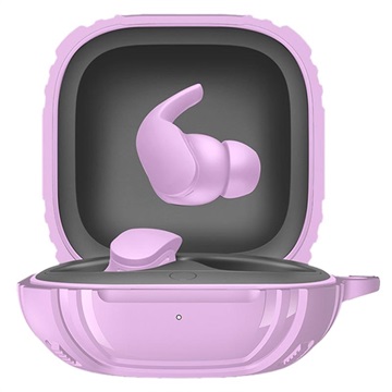 Capa Protetora de TPU para Auriculares Beats Fit Pro - Púrpura Claro