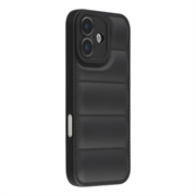 Capa TPU à prova de choque para casaco puffer para iPhone 17