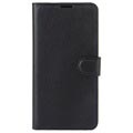 Capa tipo Carteira Texturizada para Nokia 5 - Preto