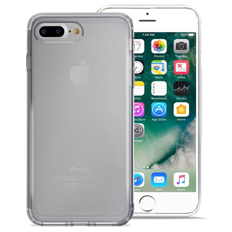 Capa Skin Silicone Transparente - iPhone 7/8 Plus - Hey Phones