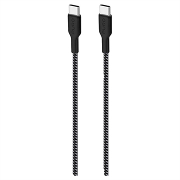 Cabo USB-C / USB-C ultra-resistente em tecido Puro - 1,2 m, 30 W
